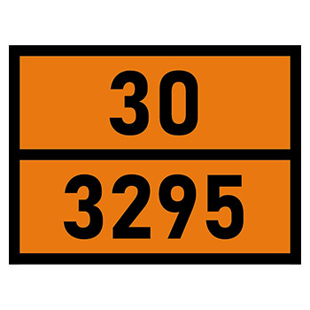 Табличка «Опасный груз 30-3295», Дистиллят газового конденсата